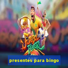 presentes para bingo